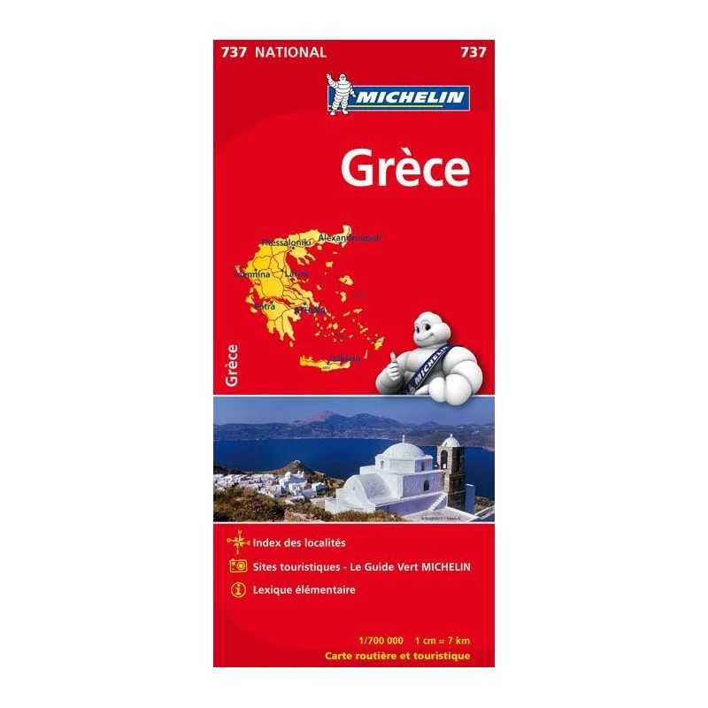 Carte Michelin Grèce
