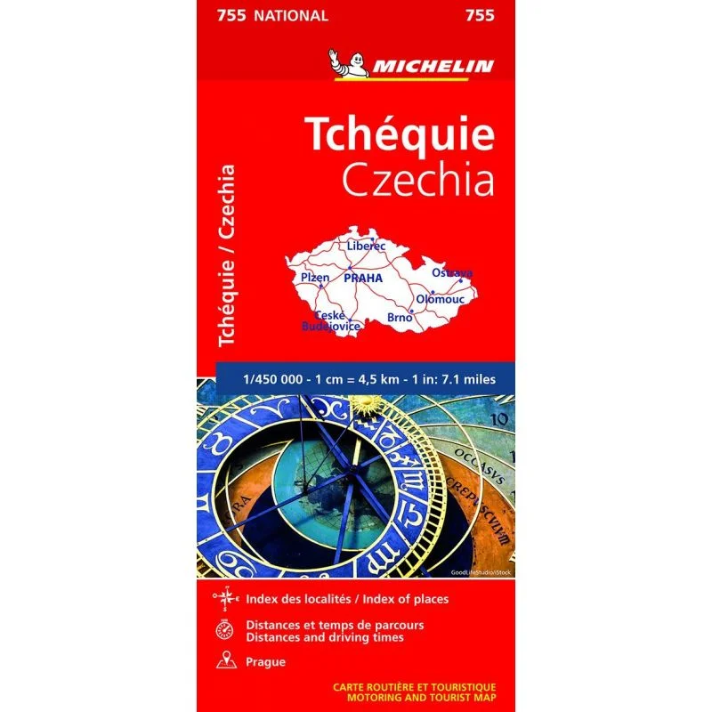 Carte Michelin République tchèque