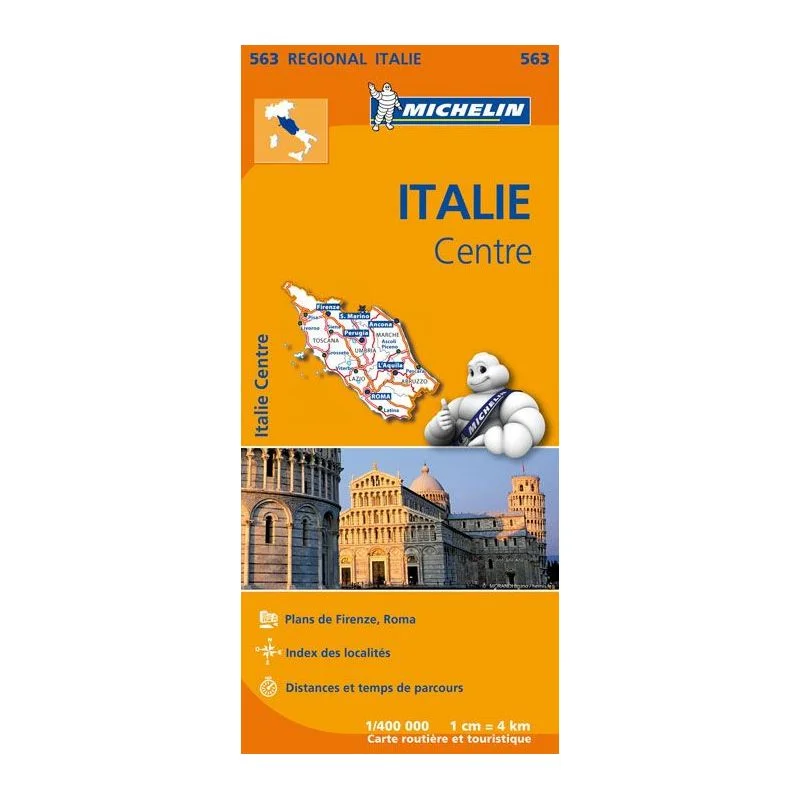 Carte Michelin Italie Centre