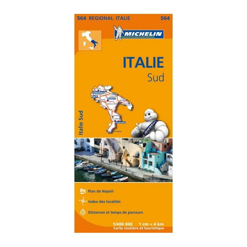 Carte Michelin Italie Sud