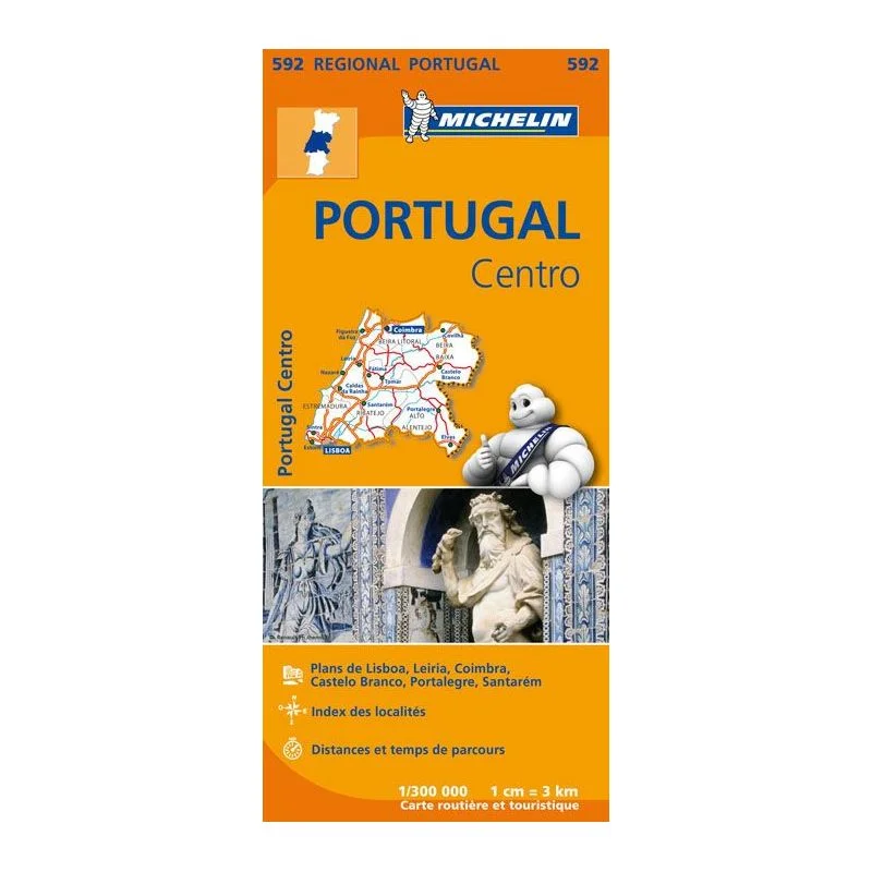 Carte Michelin Portugal Centre