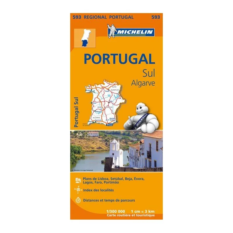 Carte Michelin Portugal Sud
