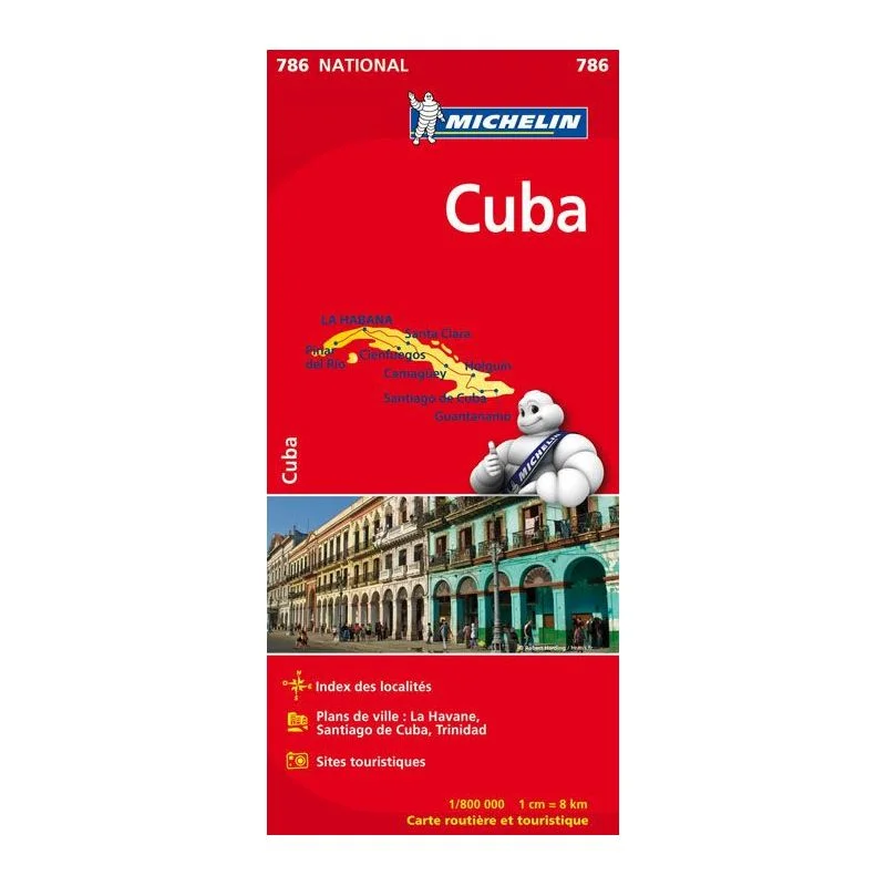 Carte Michelin Cuba