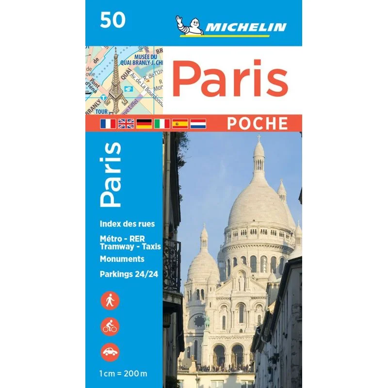 Plan de Paris format poche Michelin