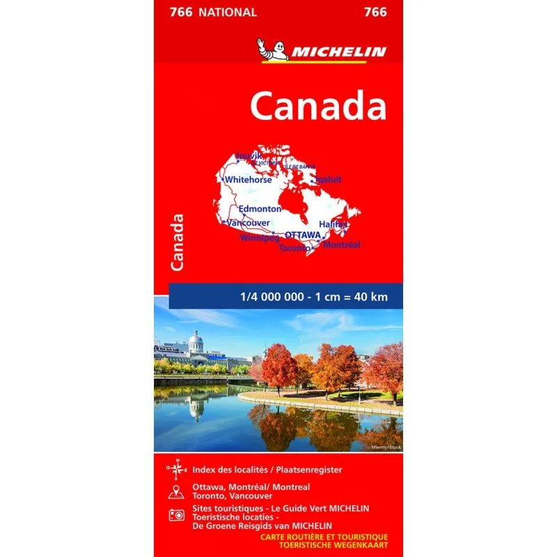 Carte Michelin Canada