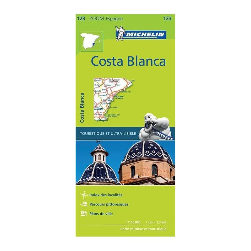 Carte Michelin Zoom Costa Blanca