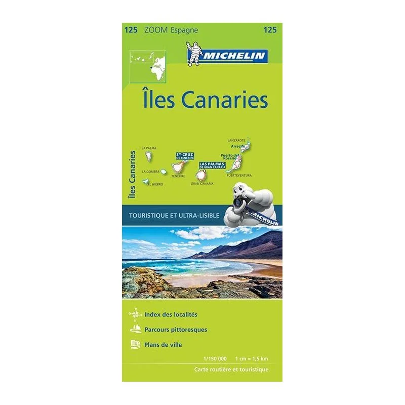 Carte Michelin Zoom Canaries