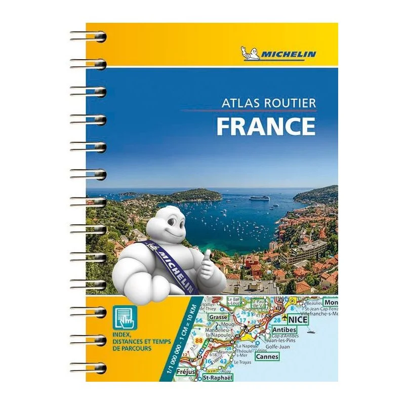 Mini atlas routier France Michelin, spirale