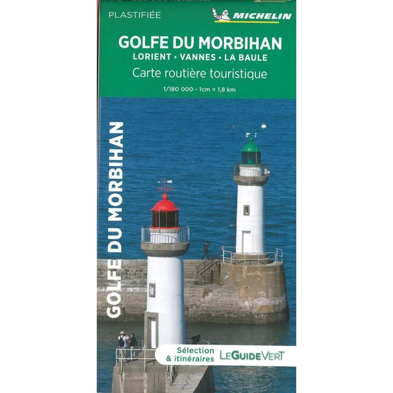 Carte touristique Golfe du Morbihan