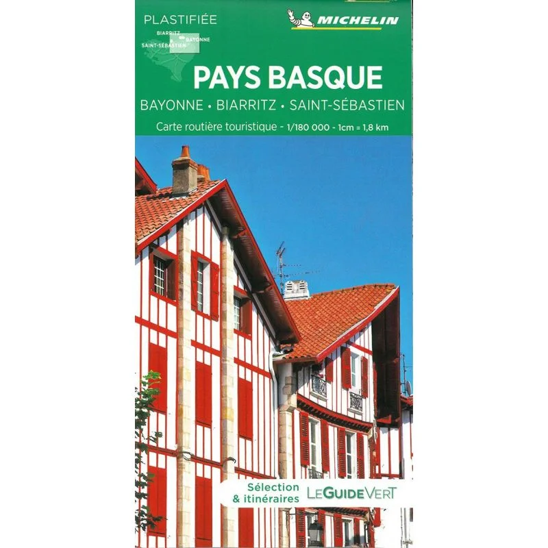 Carte touristique Pays basque