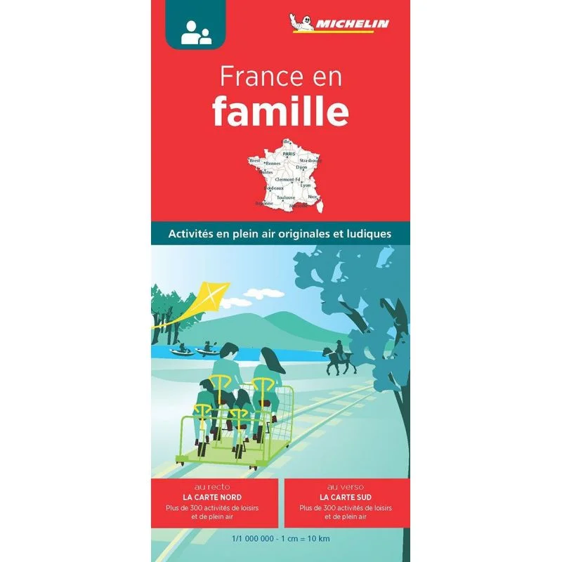 Carte La France en famille