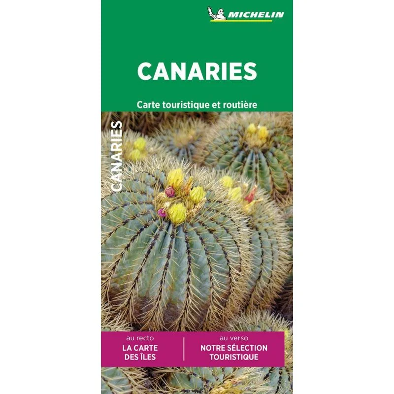 Carte touristique Îles Canaries