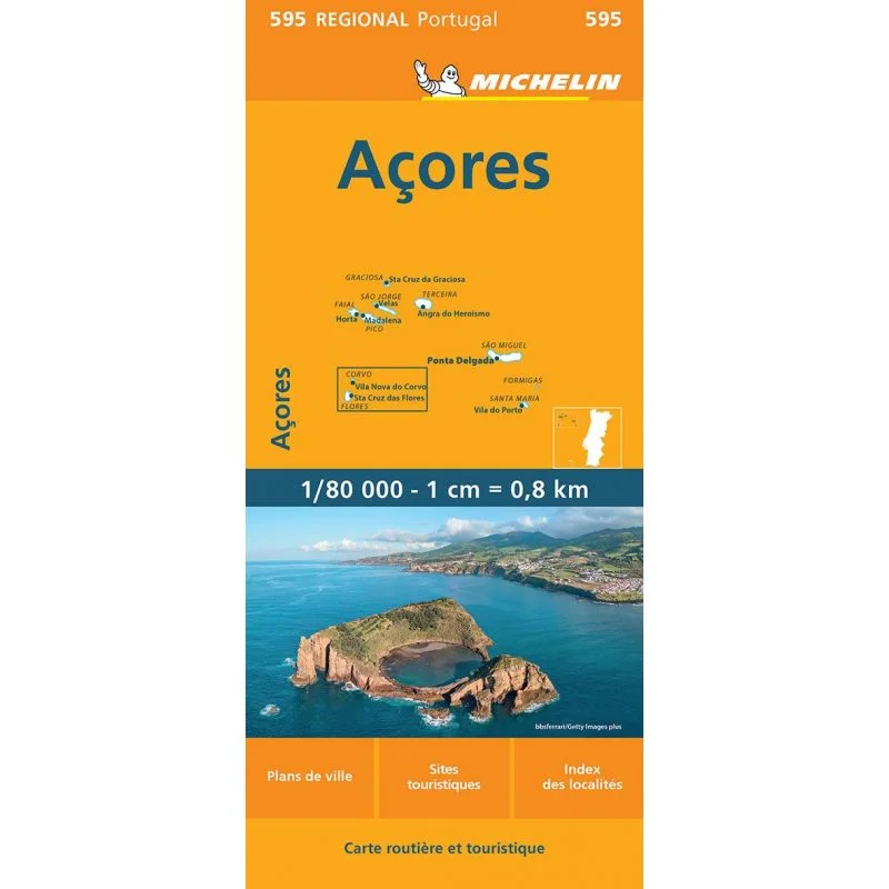 Carte Michelin Açores