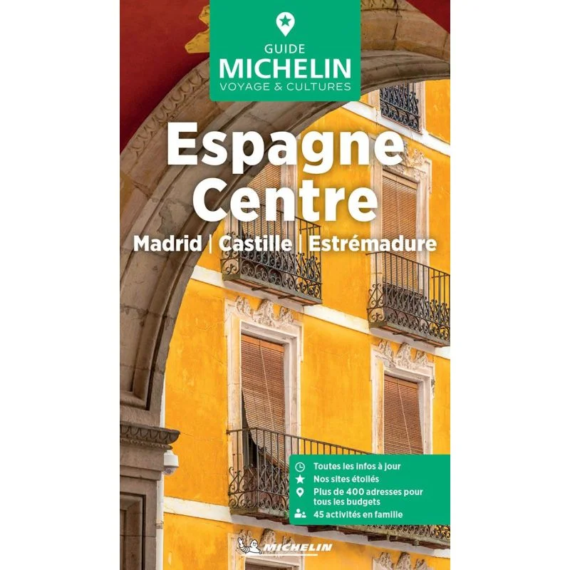 Guide Vert Espagne centre, Madrid, Castille, Estrémadure