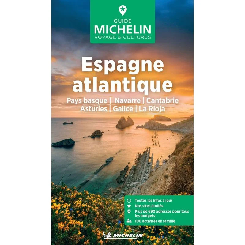 Guide Vert Espagne atlantique, Pays basque, Cantabrie, Asturies, Galice