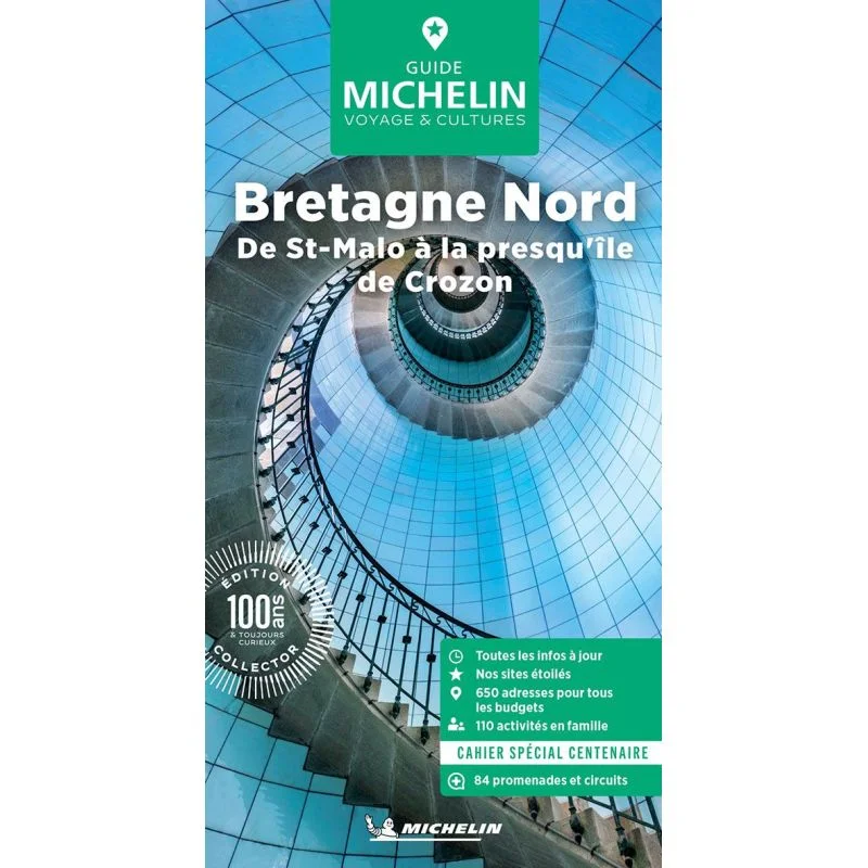 Guide Vert Bretagne Nord, de Saint-Malo à la presqu'île de Crozon