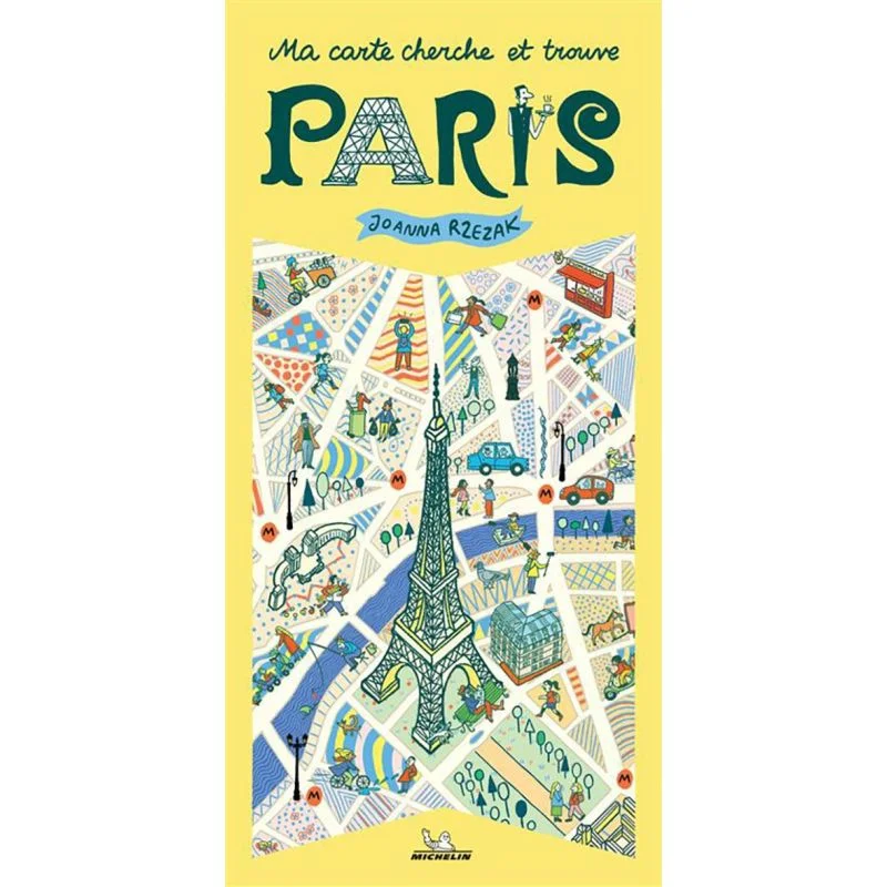 Paris, ma carte cherche et trouve — recto