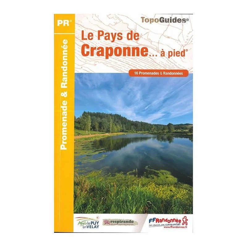 16 randonnées dans le pays de Craponne – Topoguide FFRandonnée P439