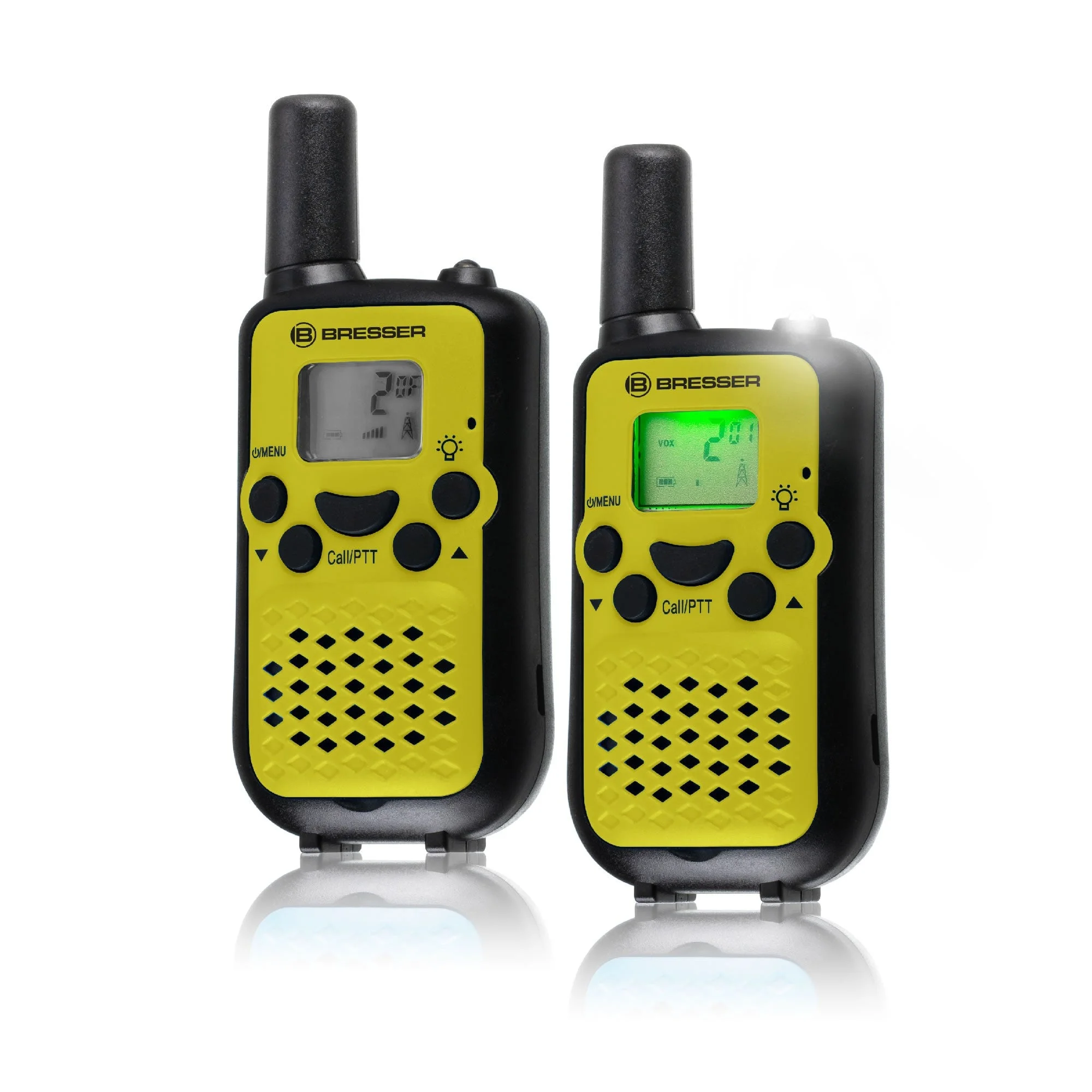 2 talkies-walkies 6 km pour enfant à partir de 8 ans - Bresser