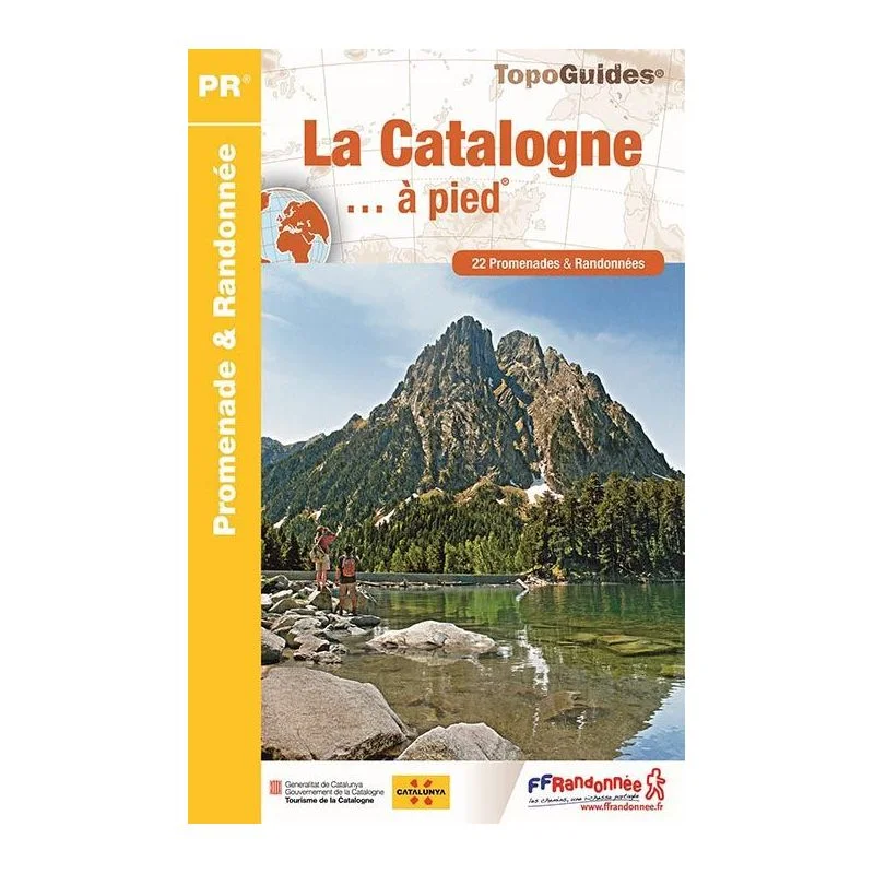 22 randonnées en Catalogne – Topoguide FFRandonnée IN02