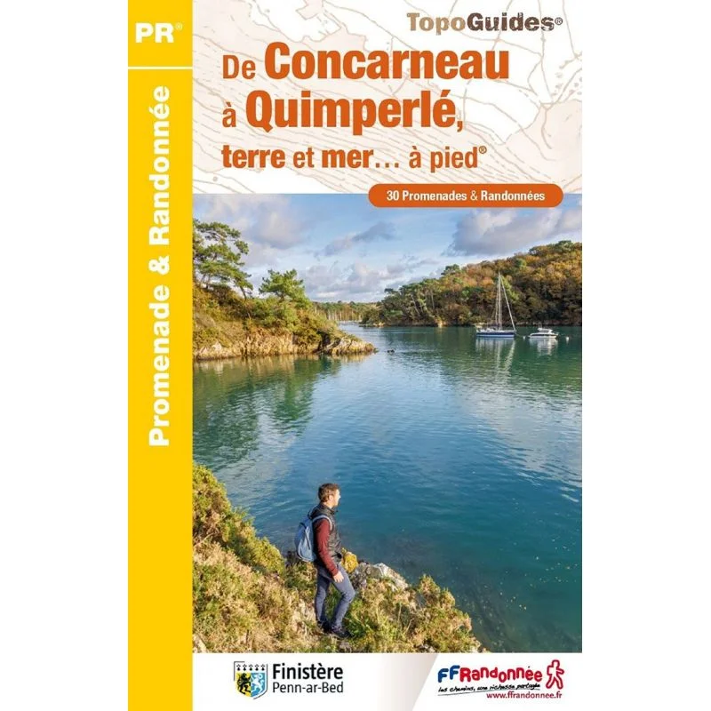 De Concarneau à Quimperlé à pied – Topoguide FFRandonnée P297