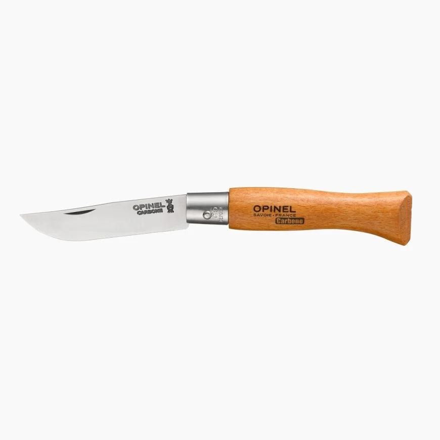 Boutique Opinel n°5 avec lame acier carbone - Manche bois