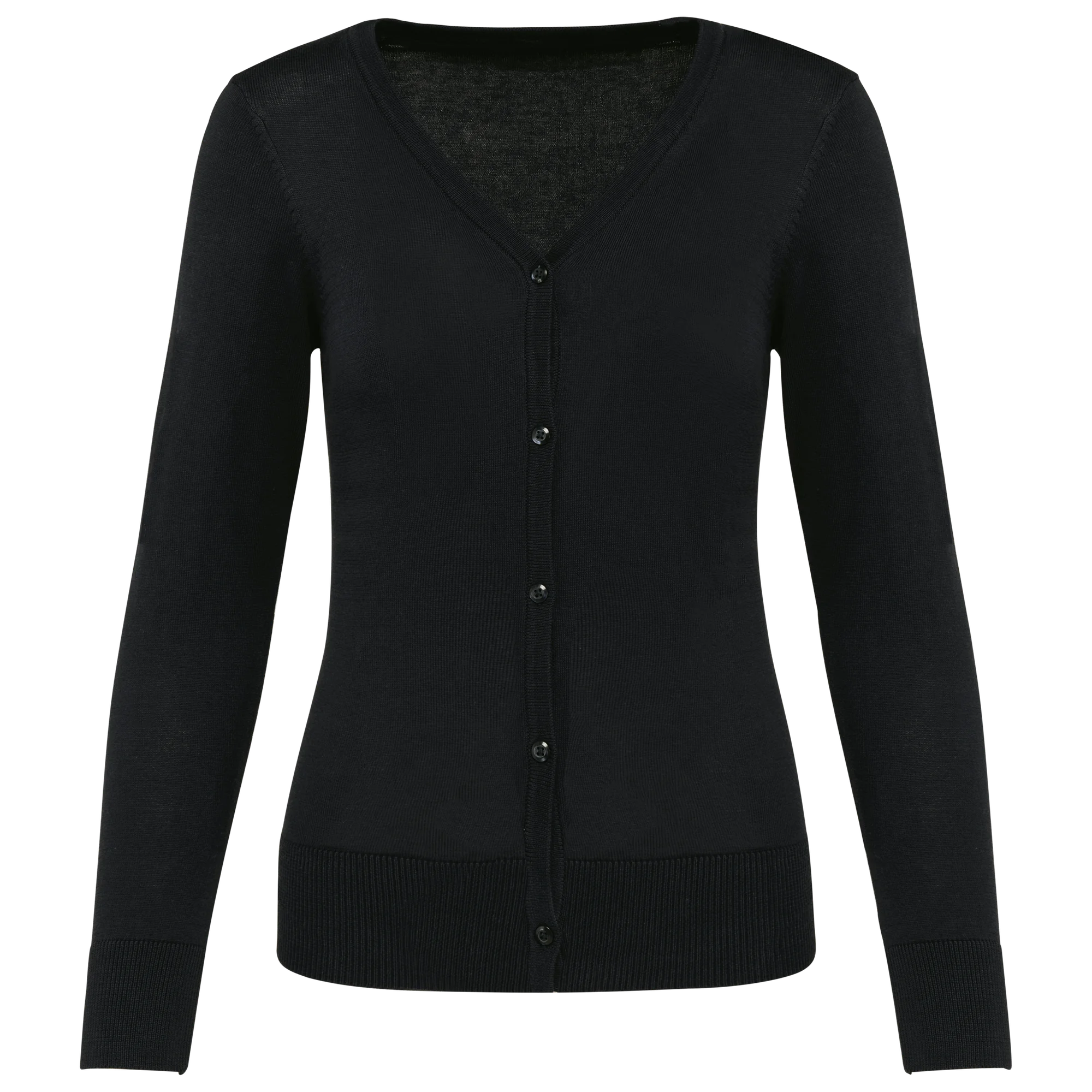 Cardigan Supima® femme — Black