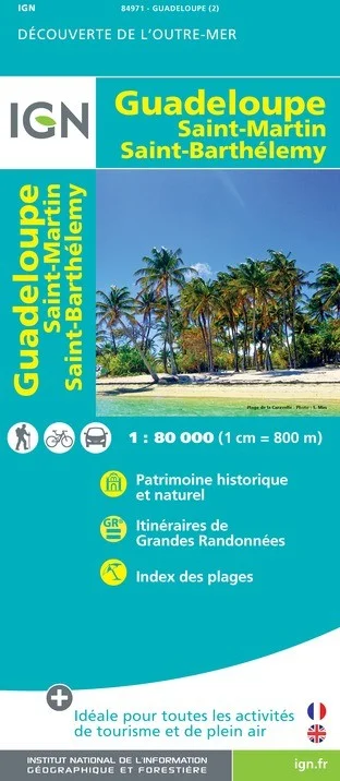 Carte IGN 84971 - Guadeloupe