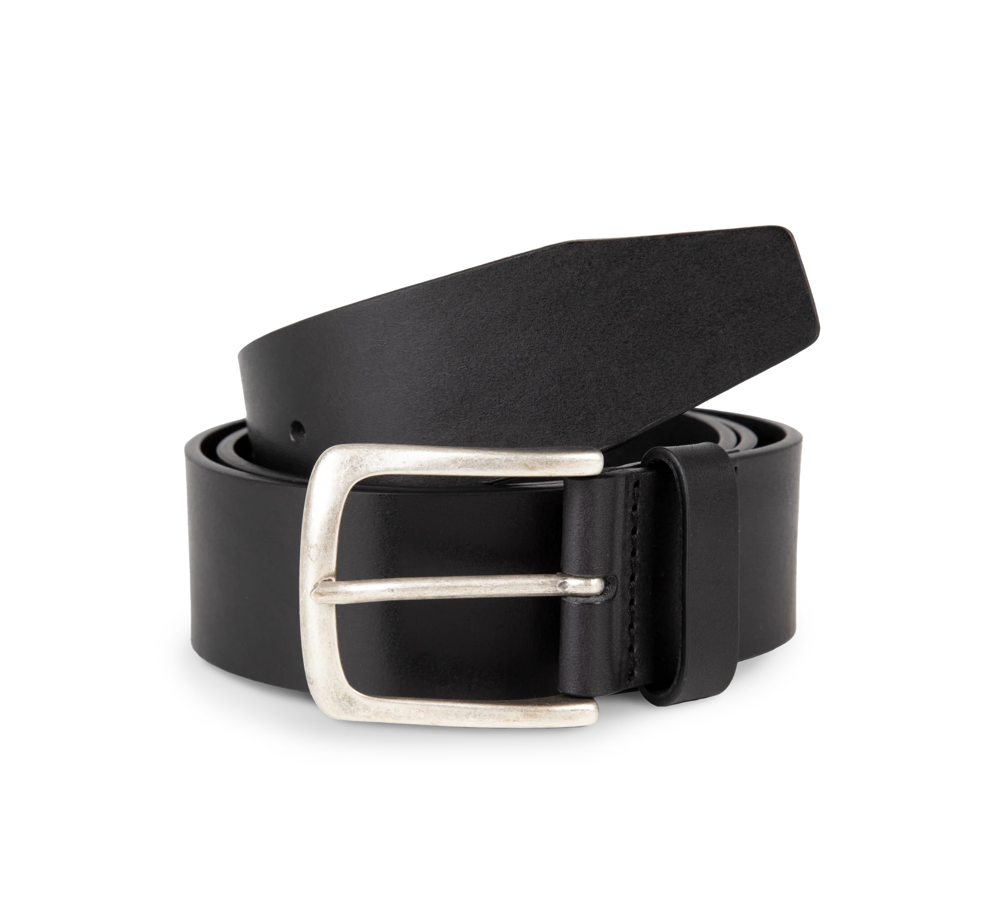 Ceinture vintage cuir homme — Black