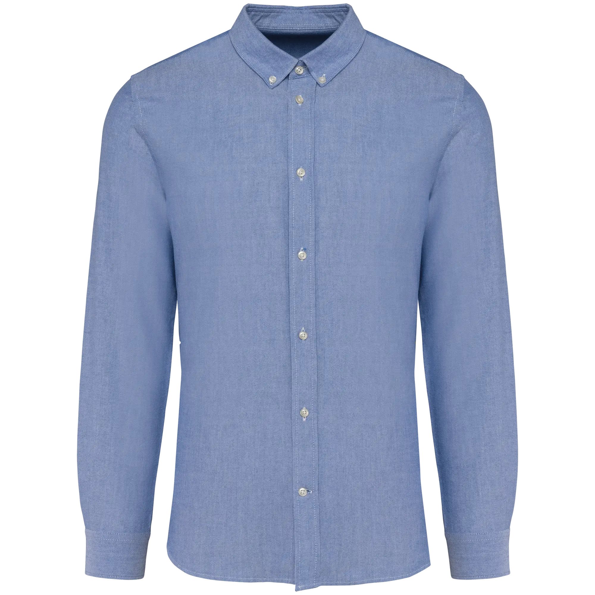 Chemise Oxford manches longues homme — Oxford Light Royal Blue