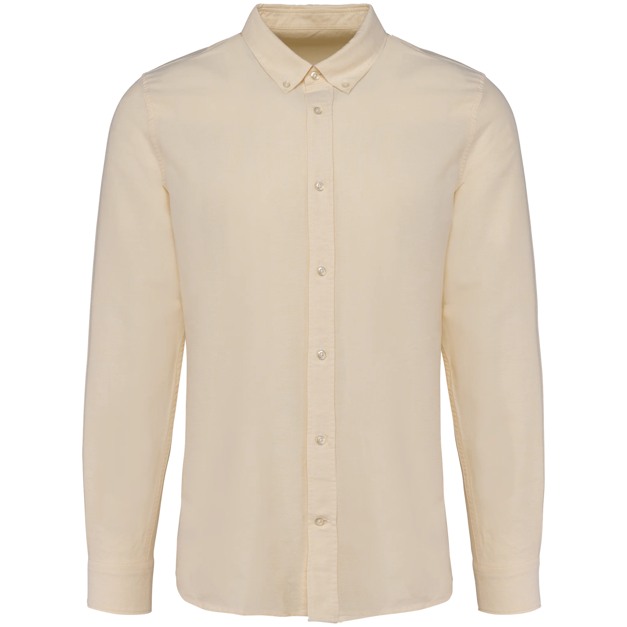 Chemise Oxford manches longues homme — Oxford Yellow