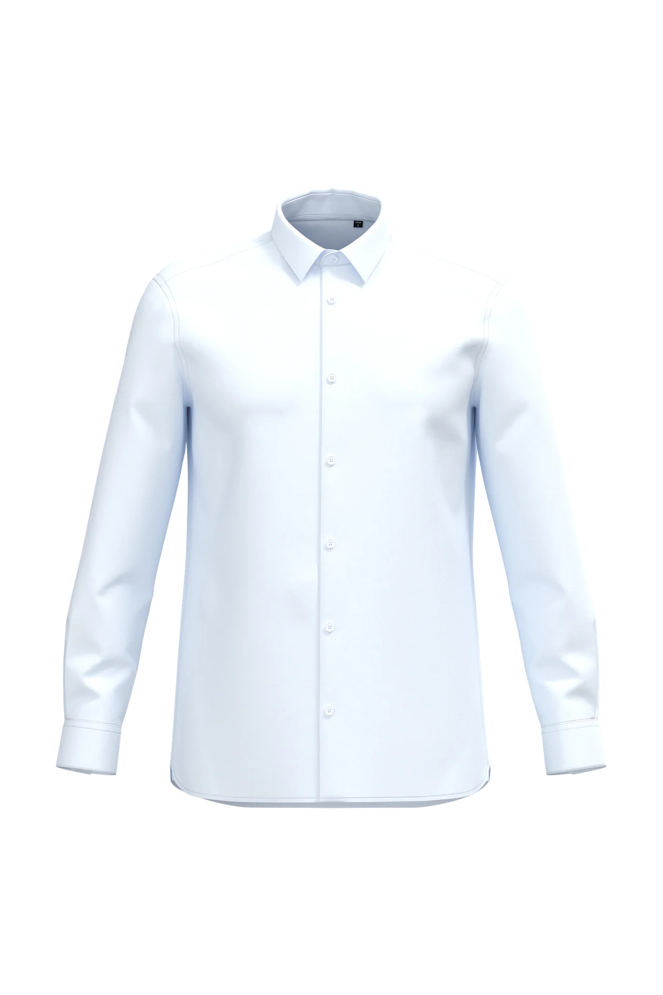 Chemise popeline en coton Supima® homme — White