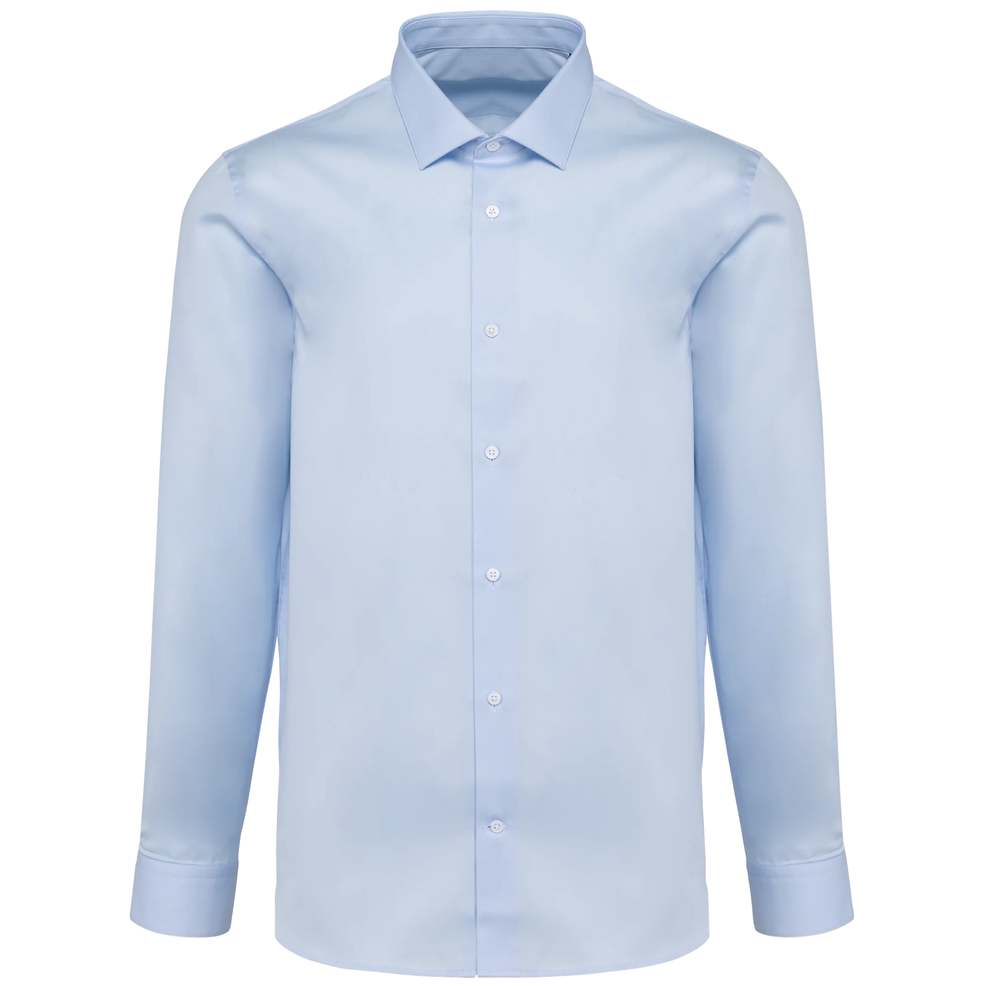 Chemise twill manches longues homme — Essential Light Blue