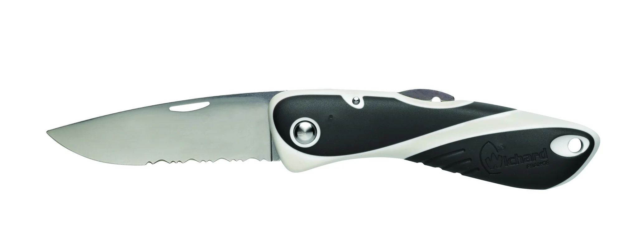 Couteau Aquaterra lame inox crantée