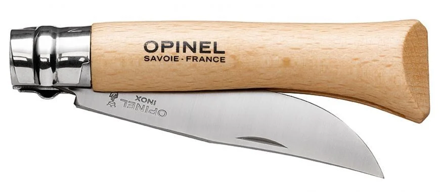 Couteau Opinel n°10 - lame inox - manche en hêtre