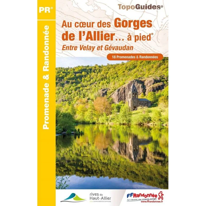 Les gorges de l'Allier à pied – Topoguide FFRandonnée P43G