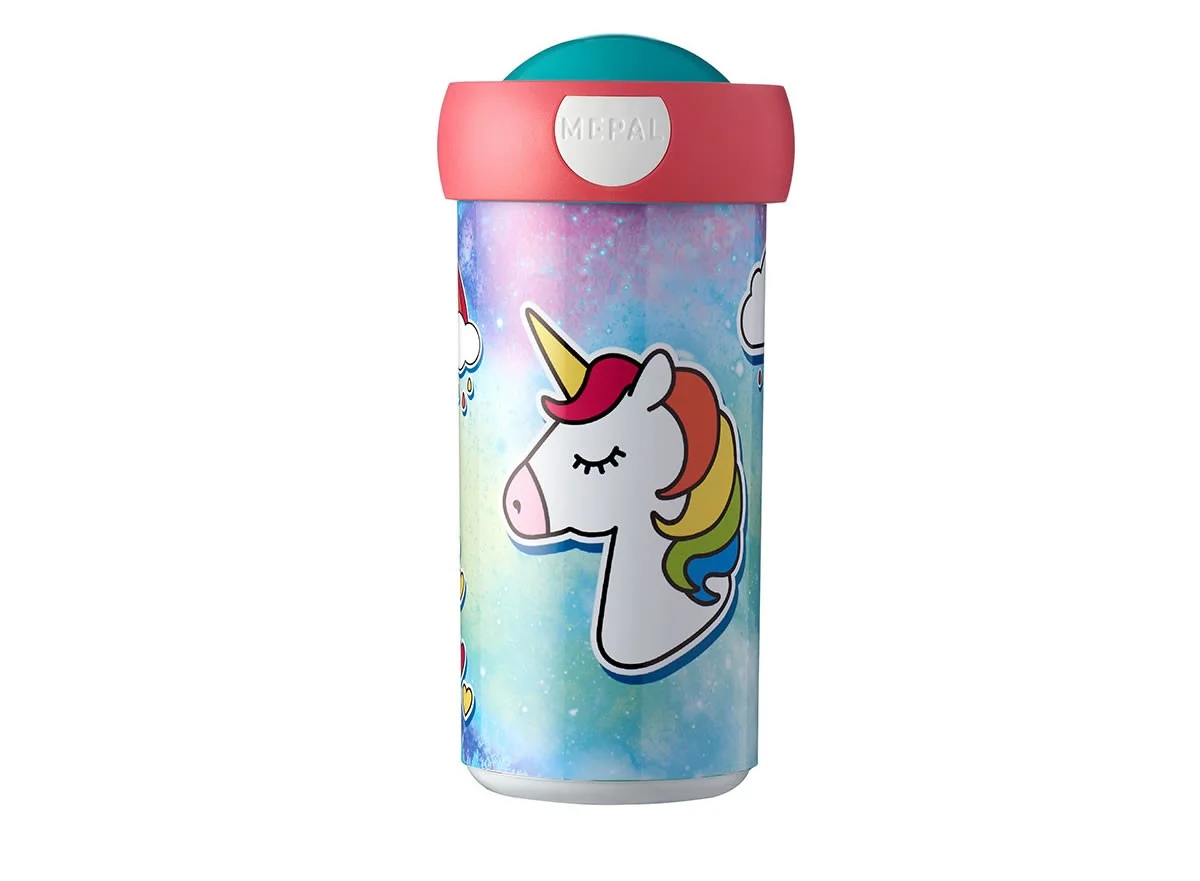 Gourde gobelet enfant Licorne 300 ml Campus Mepal