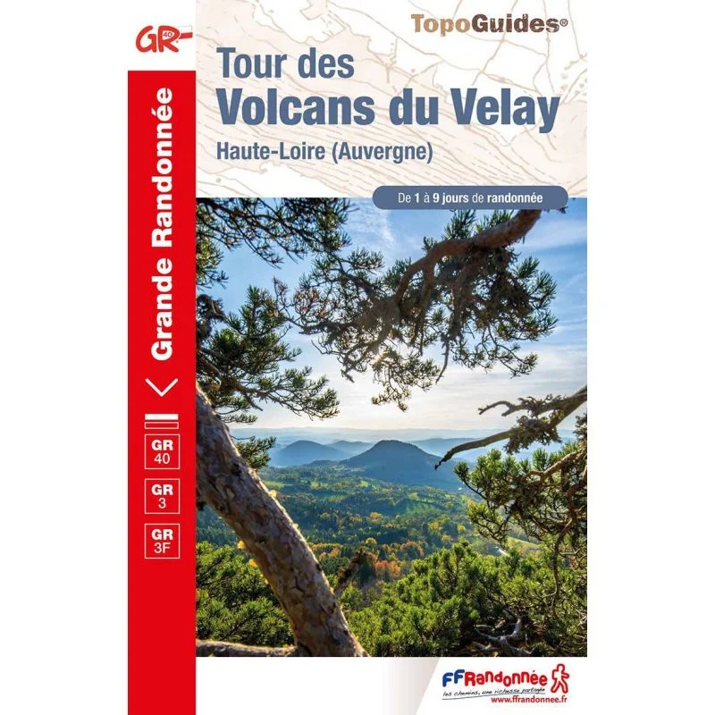Tour des volcans du Velay – Topoguide FFRandonnée 425