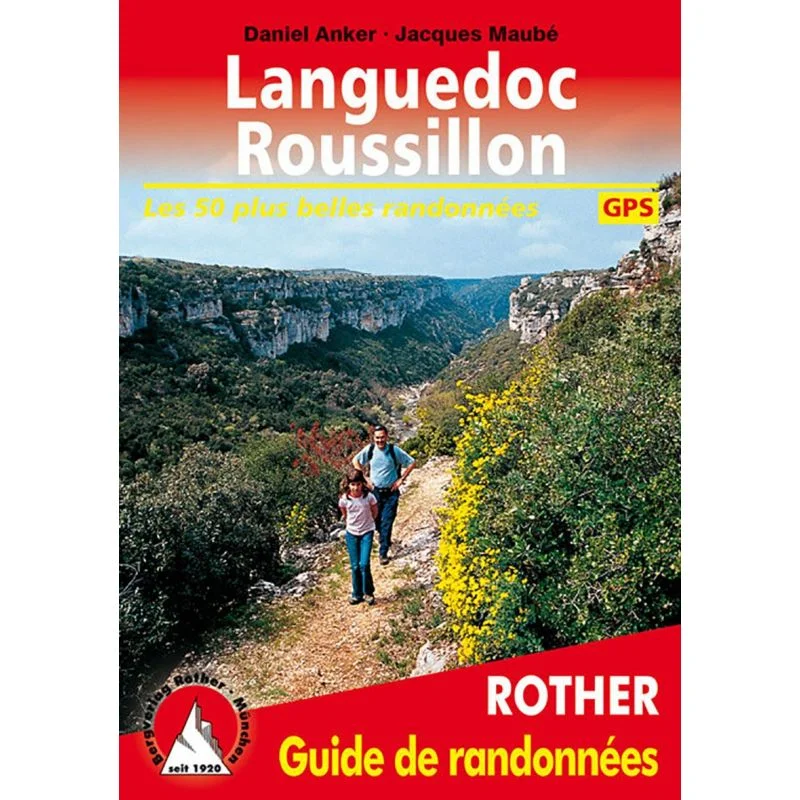 Guide Rother de randonnée Languedoc Roussillon
