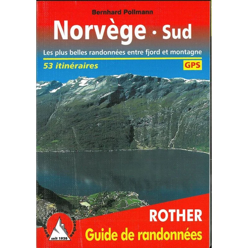 Guide Rother de randonnée Le Sud de la Norvège