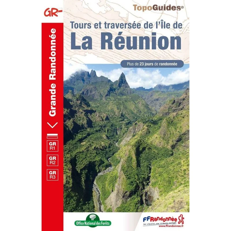 Tours et traversée de l'île de La Réunion – Topoguide FFRandonnée 974
