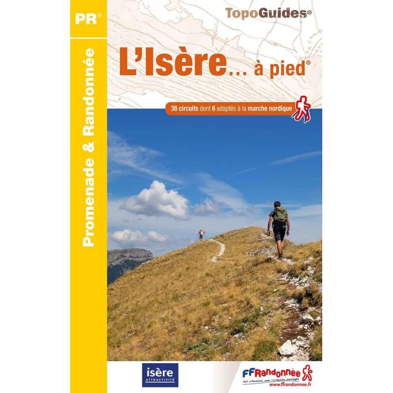 L'Isère à pied – Topoguide FFRandonnée D038