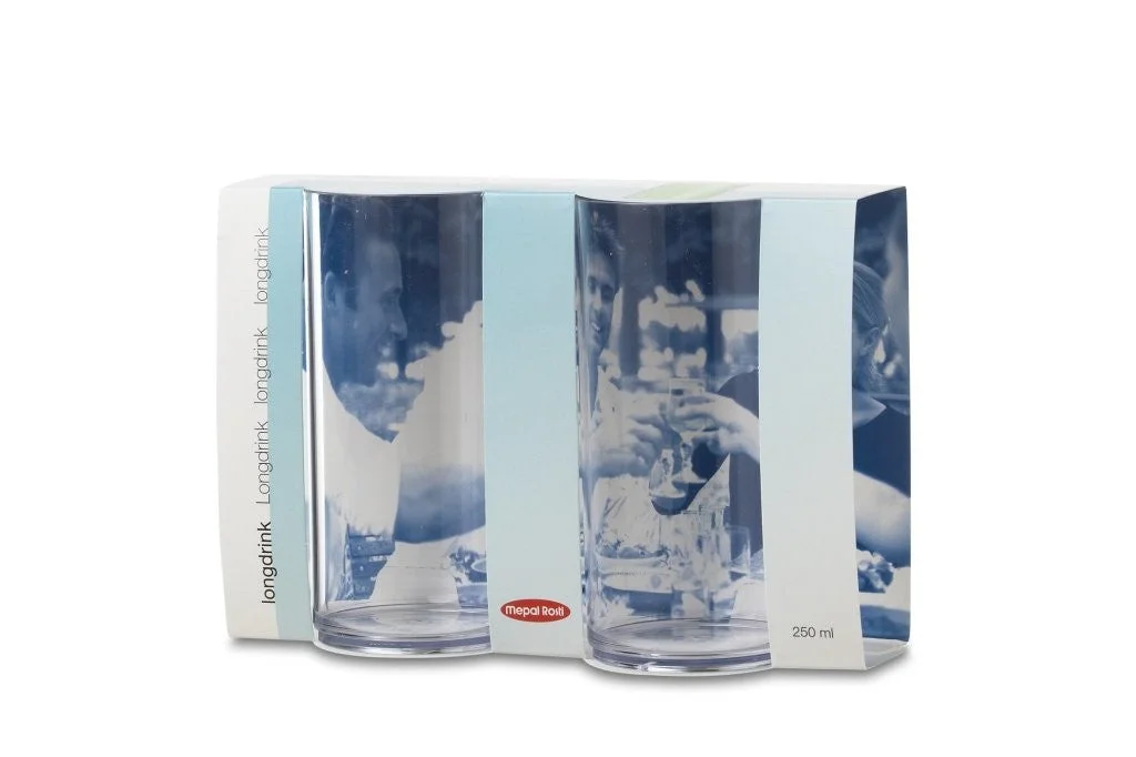 MEPAL - 2 grands verres à jus 260 ml