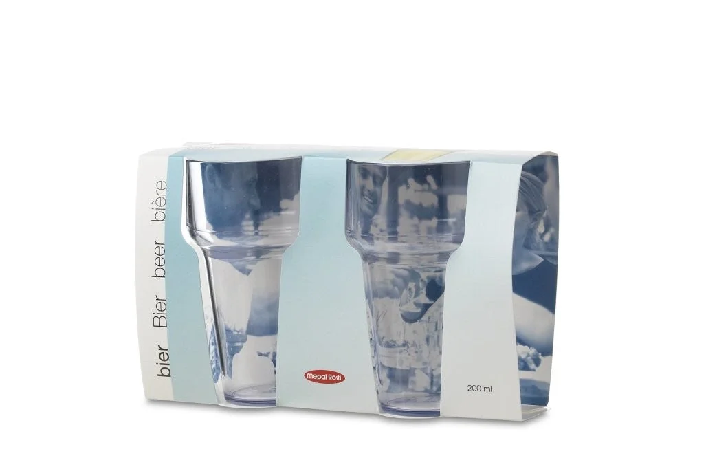 MEPAL - 2 verres à bière 250 ml
