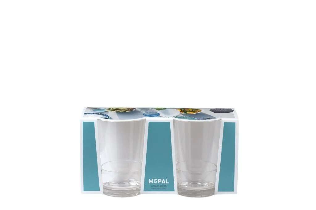 MEPAL - 2 verres à eau 200 ml