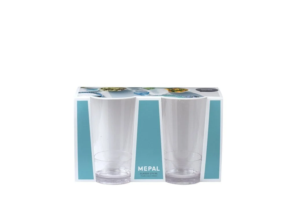 MEPAL - 2 verres à eau 275 ml