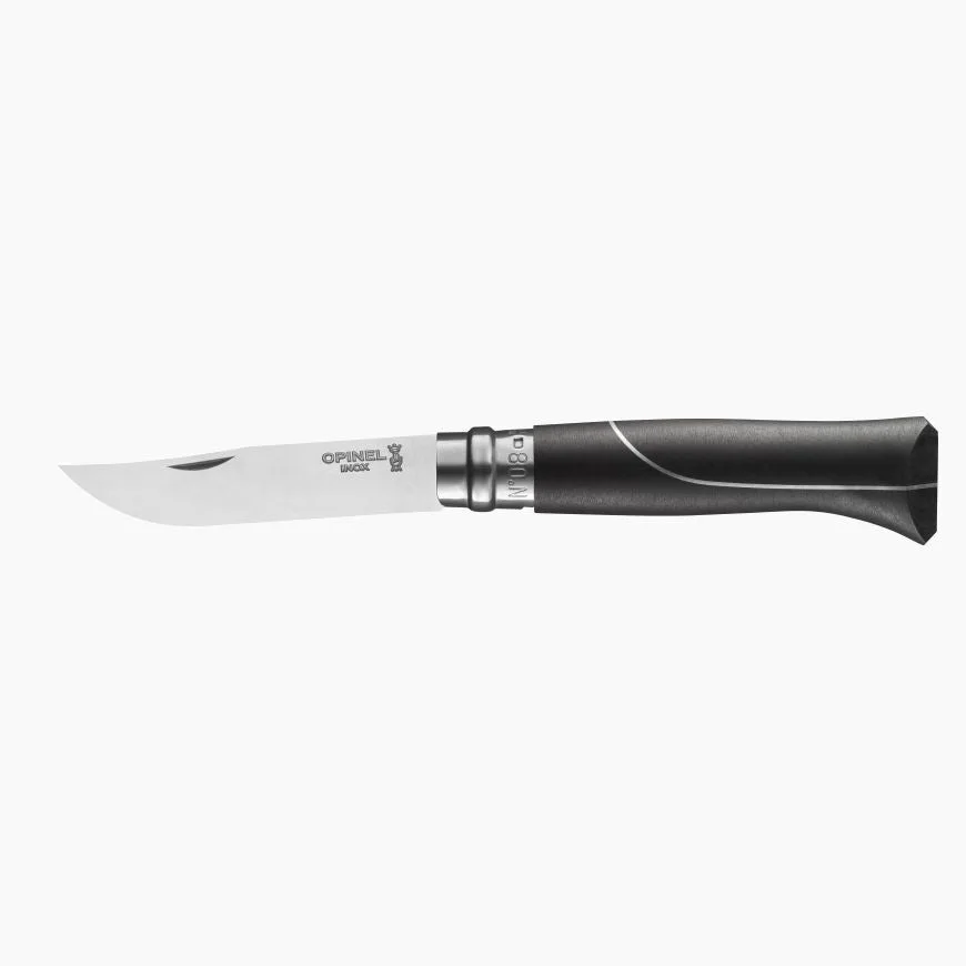 Opinel couteau luxe n°8 - Manche ébène et aluminium