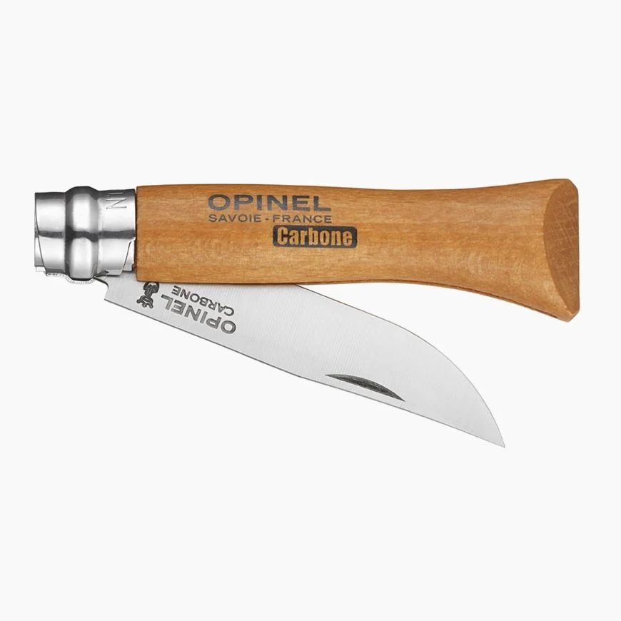Opinel n°6 - Lame acier carbone - Manche bois