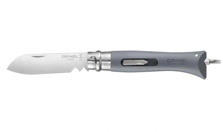 Opinel n°9 bricolage - tournevis - gris
