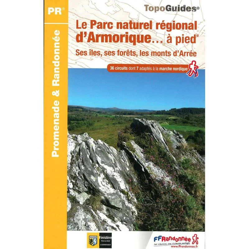 Le Parc naturel régional d'Armorique – Topoguide FFRandonnée PN12